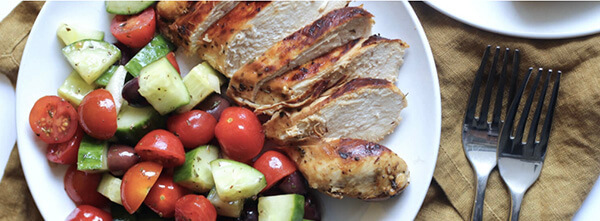 greek chicken salad